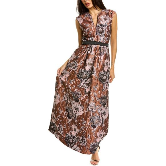 NWT KAY UNGER PAOLA GOWN SIZE 16 $478 - Picture 1 of 10